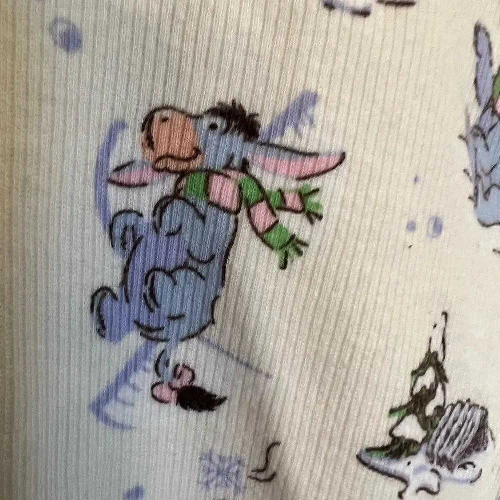 Women’s The Wonderful World of Disney Eeyore winter pajama top. Size 2X. - Picture 3 of 5